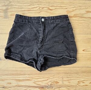 Wild Fable Black High Rise Denim Shorts Size 10